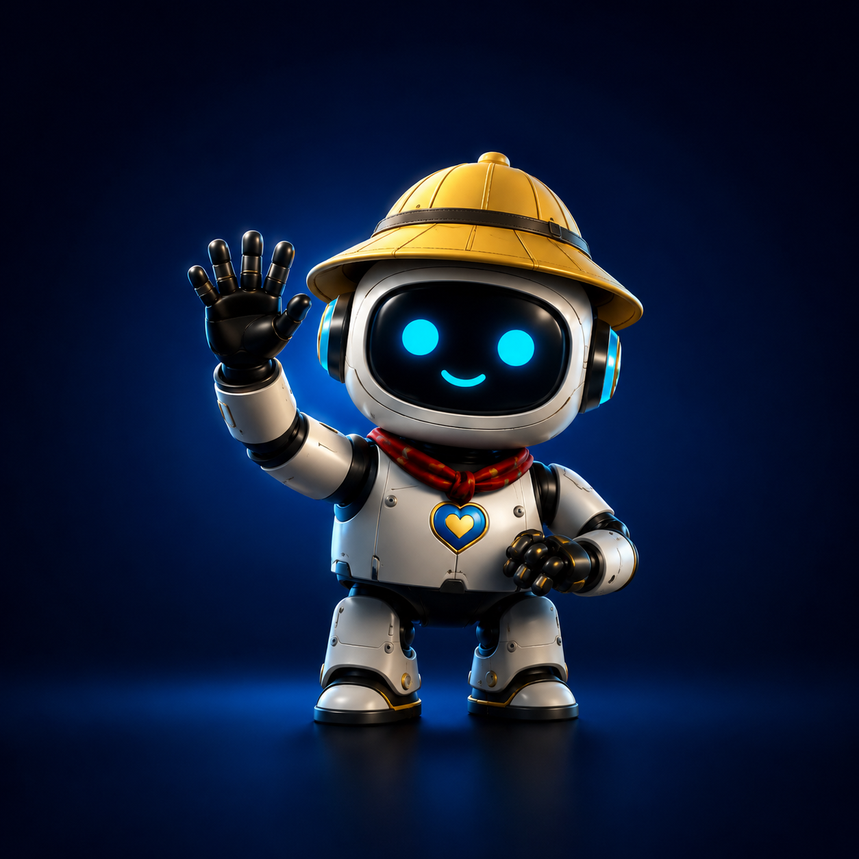 Estong, the RAFMAC AI mascot
