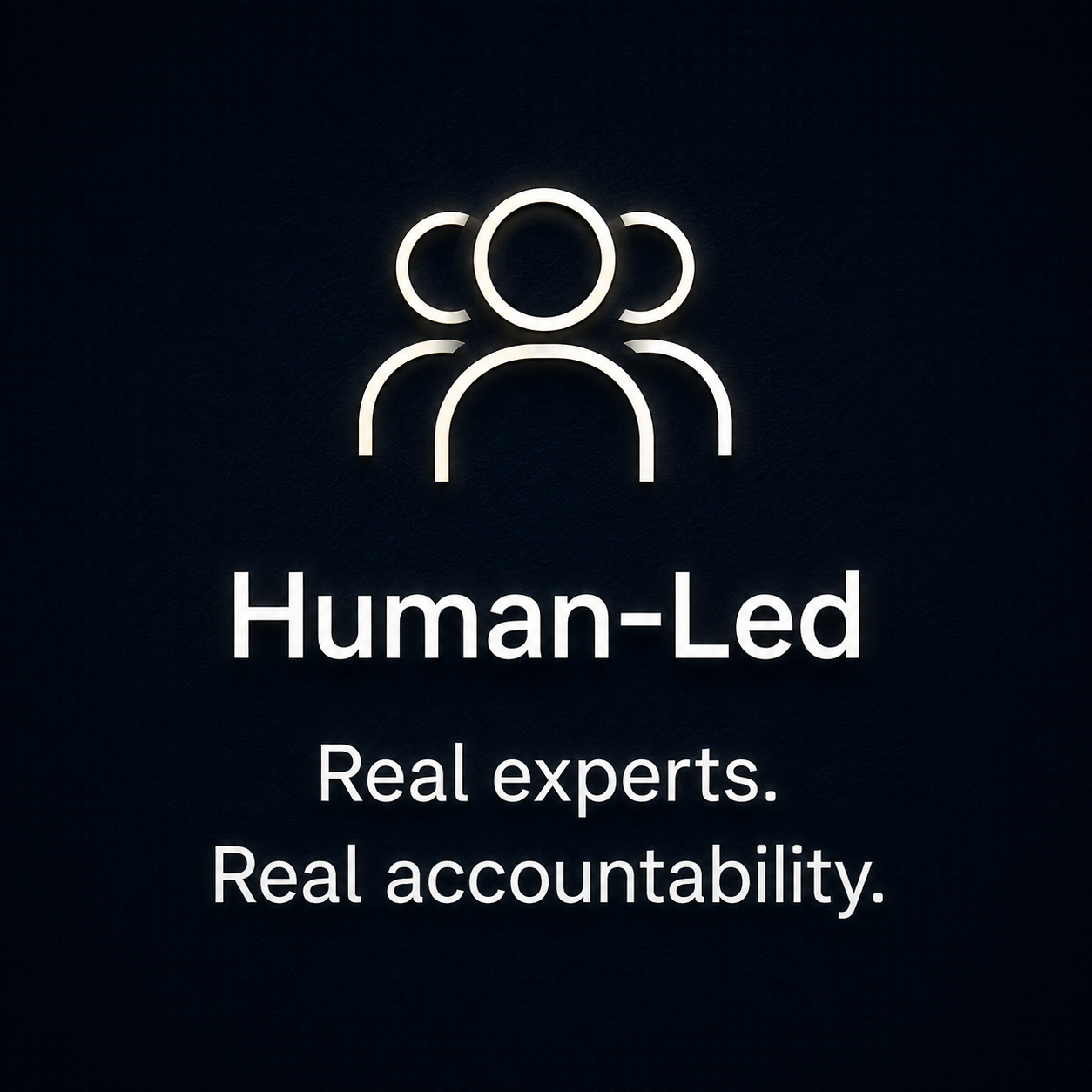 Human-Led