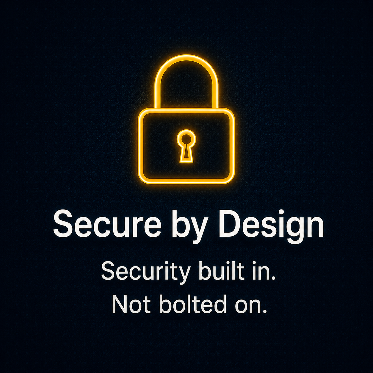 Secure by Design